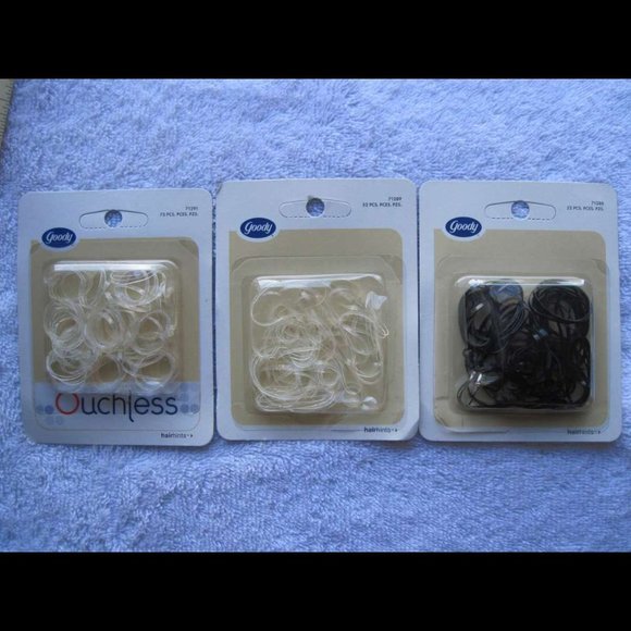 75 Goody Clear Poly Bands Ouchless Elastics Ponytailer Hair Bands 2006 Formula - Picture 2 of 16
